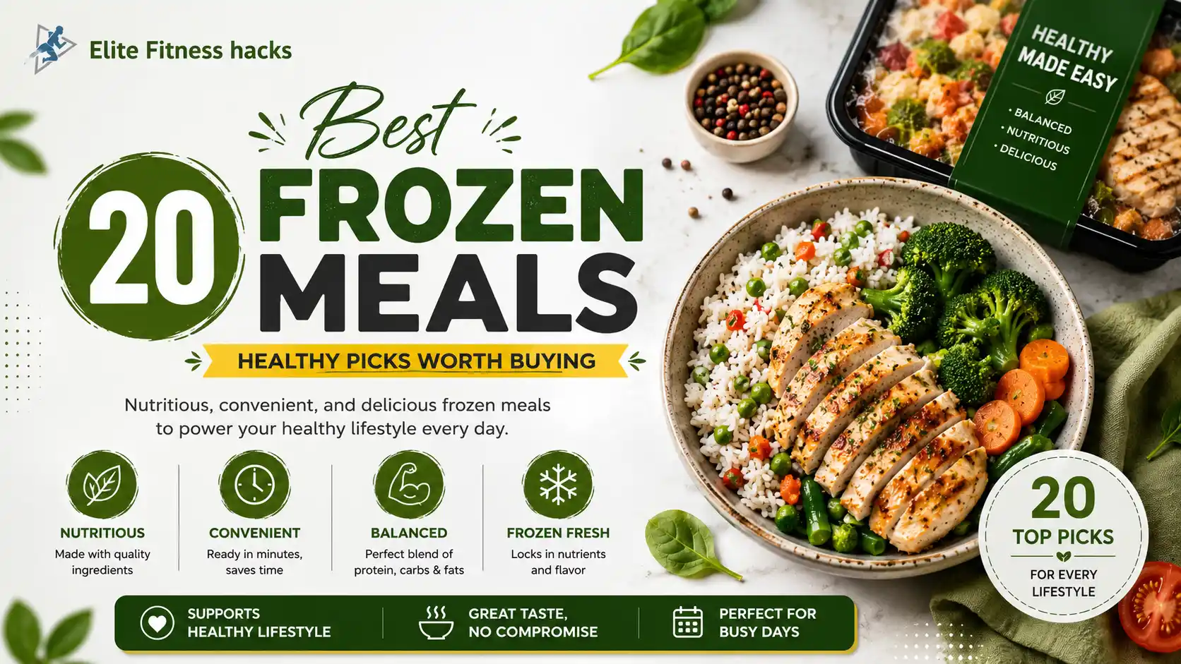 Best Frozen Meals: 20 Healthy Picks Worth Buying