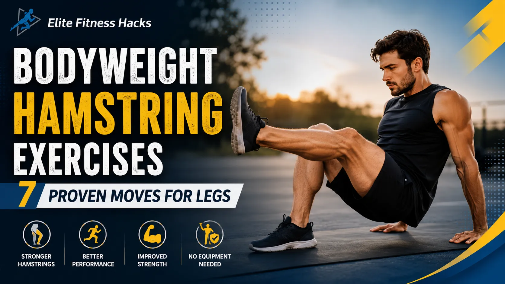 Bodyweight Hamstring Exercises: 7 Proven Moves for Legs
