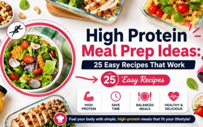 High Protein Meal Prep Ideas: 25 Easy Recipes That Work