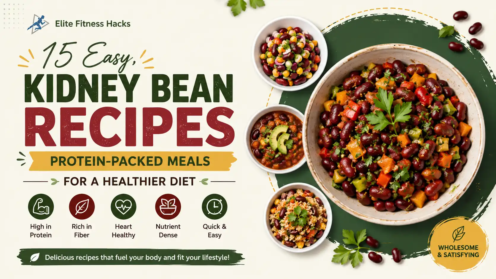 Kidney Bean Recipes: 15 Easy, Protein-Packed Meals for a Healthier Diet