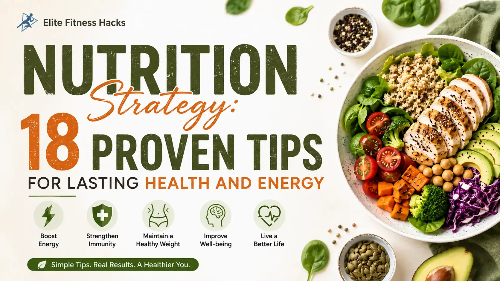 Nutrition Strategy: 18 Proven Tips for Lasting Health and Energy