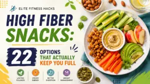 High Fiber Snacks: 22 Options That Actually Keep You Full